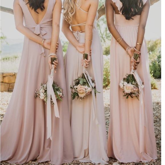 Show Me Your Mumu Godshaw Goddess Gown Dress Show Me The Ring Crisp NEW - Picture 2 of 9